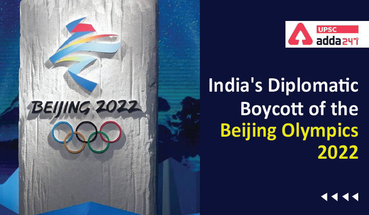 Beijing Olympics 2022 UPSC