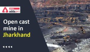 Open cast mine in Jharkhand