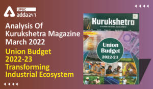 Analysis Of Kurukshetra Magazine