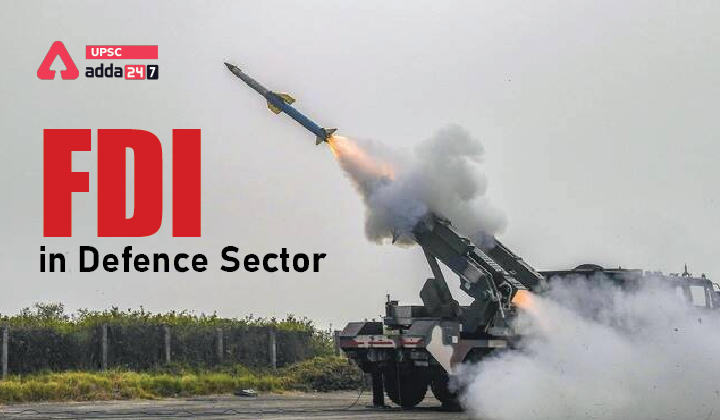 FDI in Defence Sector UPSC