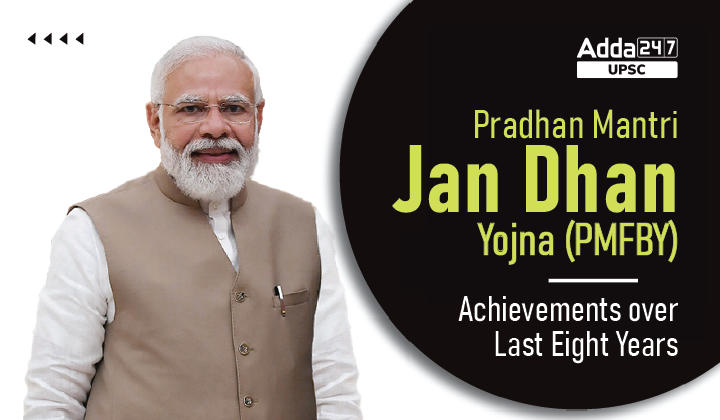 Pradhan Mantri Jan Dhan Yojana (PMJDY)- Achievements over Last Eight Years