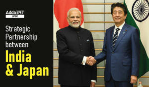 Strategic partnership between India and Japan