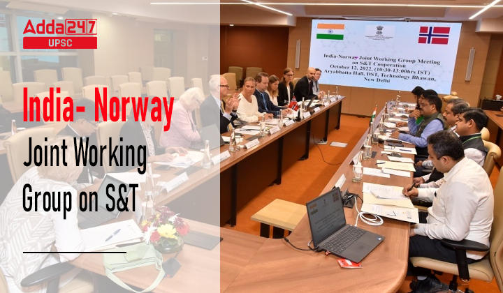 India- Norway Joint Working Group on S&T