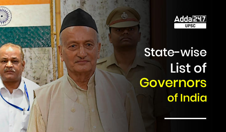 State-wise List of Governors of India