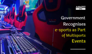 Government Recognises Esports as Part of Multisports Events