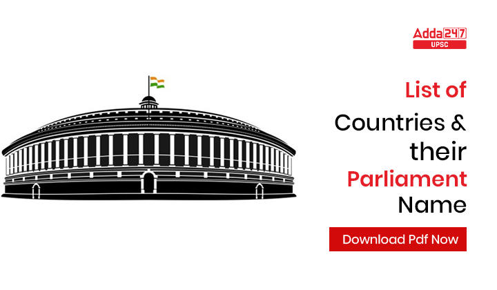 List of Countries and their Parliament Name Download Pdf Now