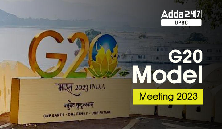 Model G20 Meeting 2023