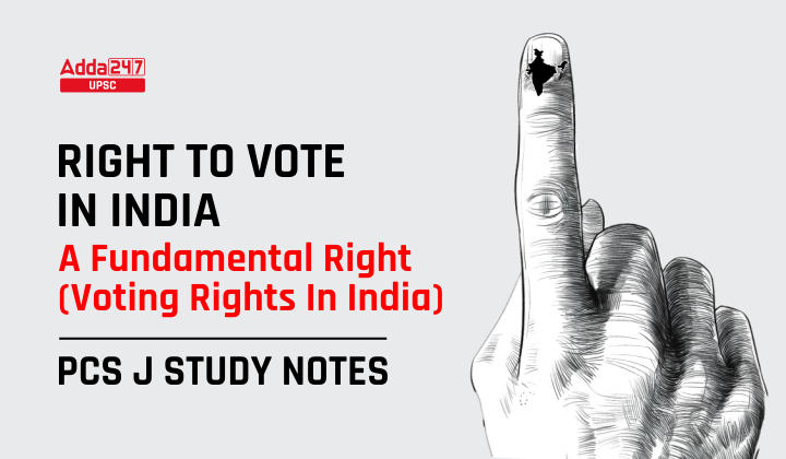 Right To Vote In India