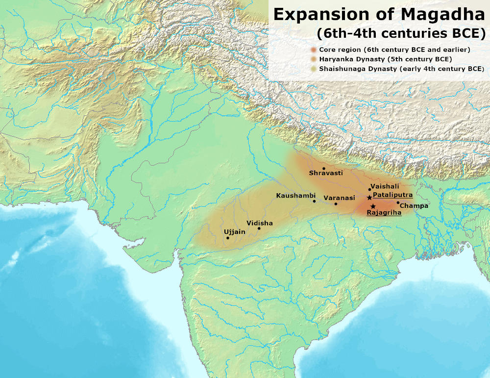 Magadha Empire Haryanaka Dynasty