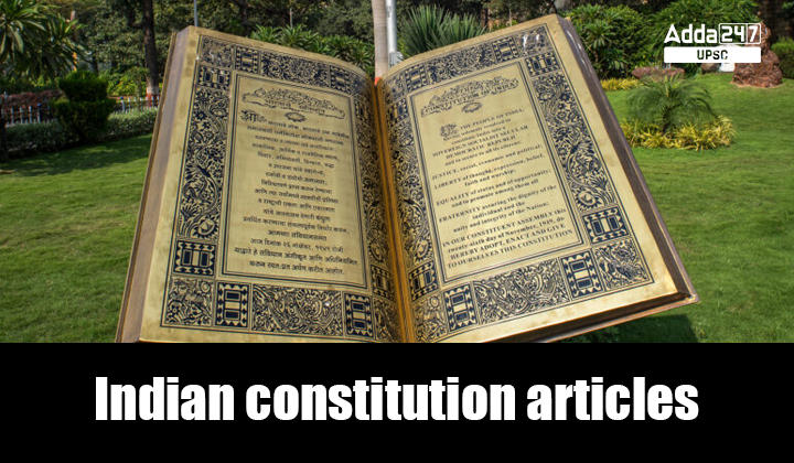 Important Articles of Indian Constitution.