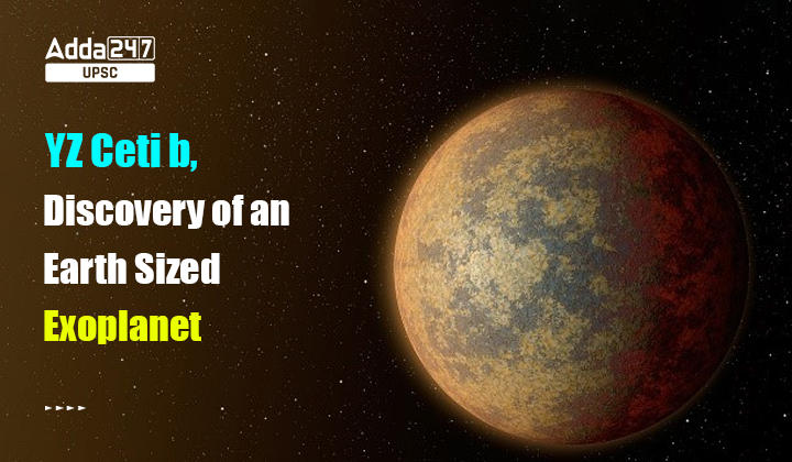 YZ Ceti b, Discovery of an Earth Sized Exoplanet