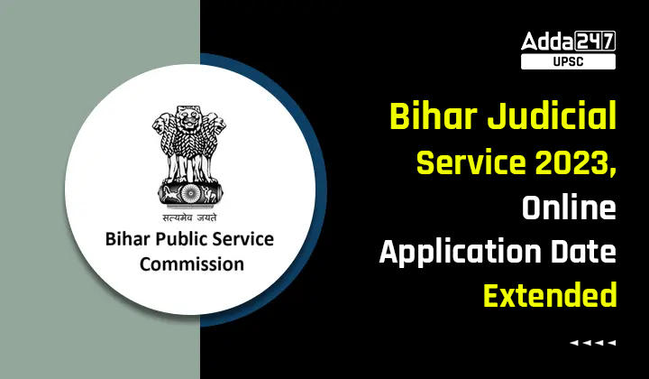 Bihar Judicial Service Application Date