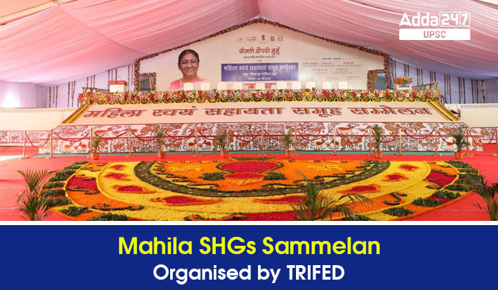 Mahila SHGs Sammelan Organised by TRIFED