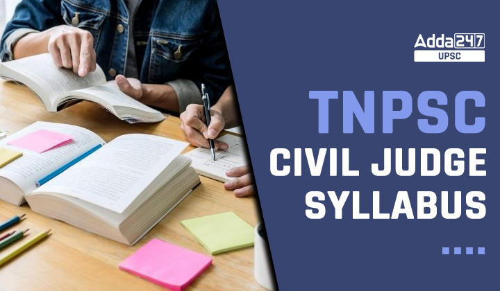 TNPSC Civil Judge Syllabus