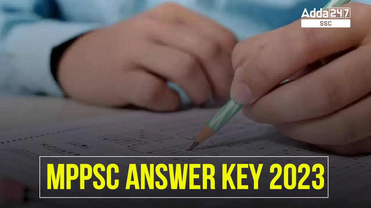 MPSC Answer Key 2023