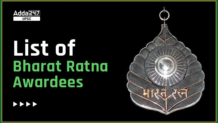 List of Bharat Ratna Awardees