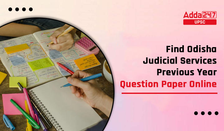 Odisha Judicial Services Previous Year Question Paper