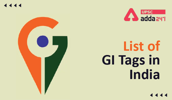 List of GI Tags in India