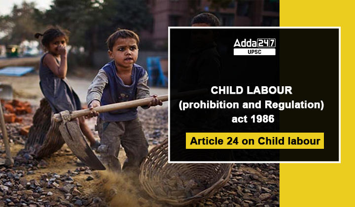 Child Labour Act 1986, Article 24 on Child Labour