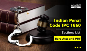 Indian Penal Code IPC 1860, Sections List, Bare Acts and PDF