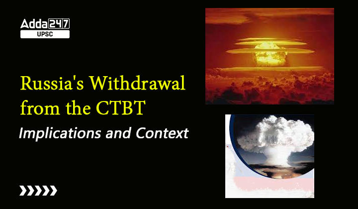 Russia's Exit from the CTBT