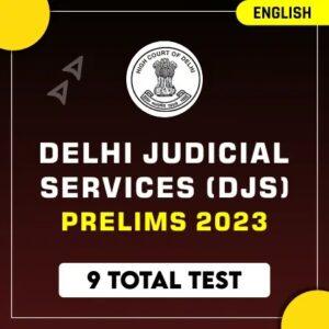 Delhi Judiciary Prelims Question Paper 2023,Download PDF_30.1