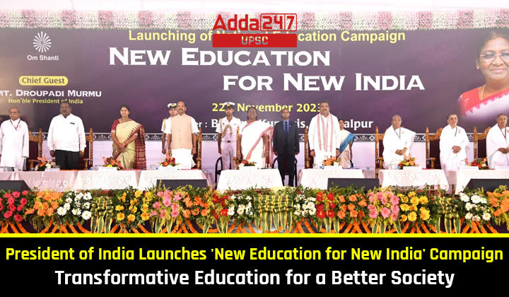 New Education for New India
