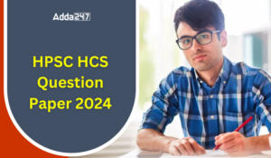 HPSC HCS Question Paper