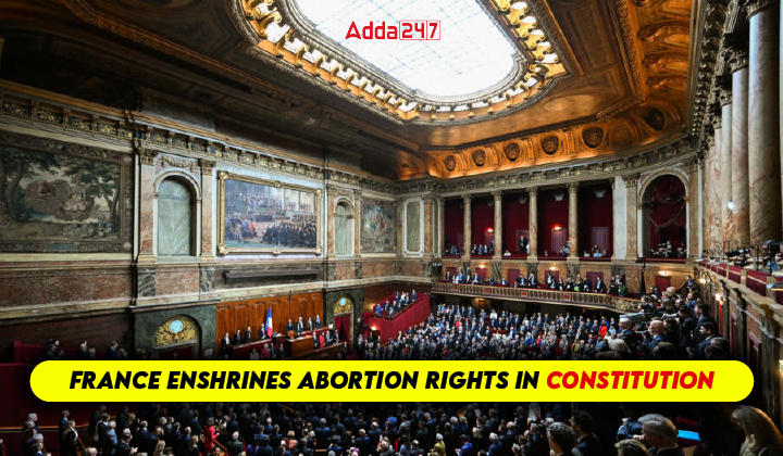 France Enshrines Abortion Rights in Constitution