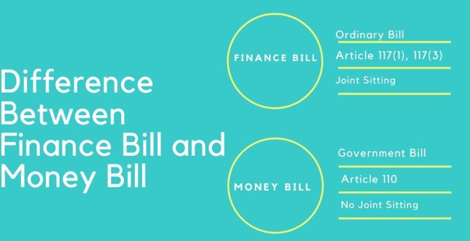 Difference Between Finance Bill and Money Bill_3.1