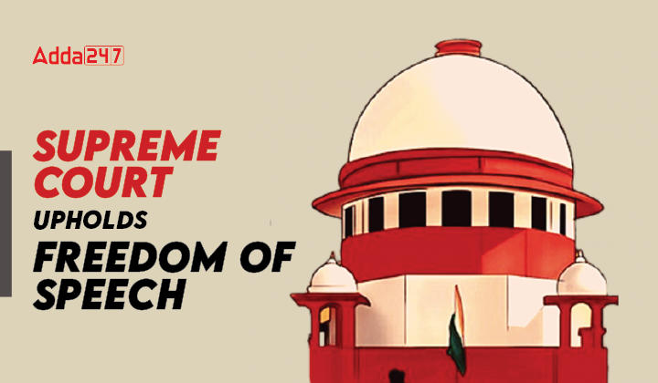 Supreme Court Upholds Freedom of Speech
