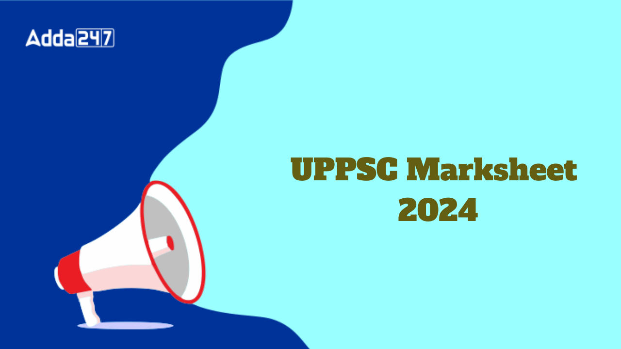 UPPSC Marksheet 2024
