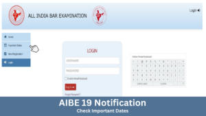 AIBE 19 Notification