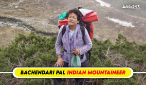 Bachendari Pal Indian Mountaineer