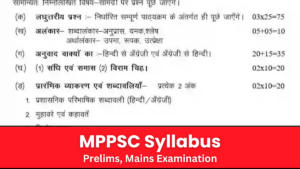 MPPSC Syllabus