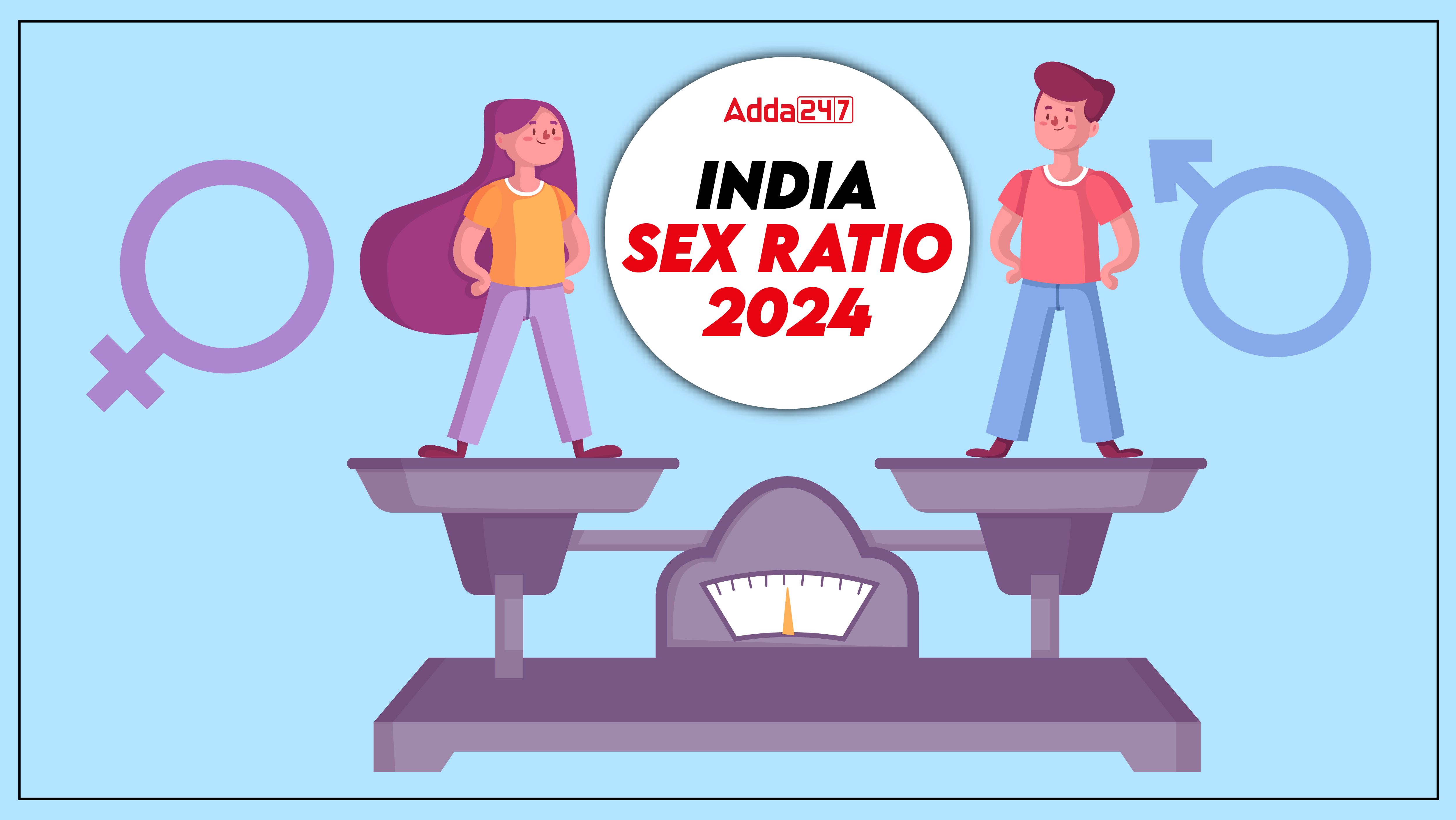 India Sex Ratio 2024