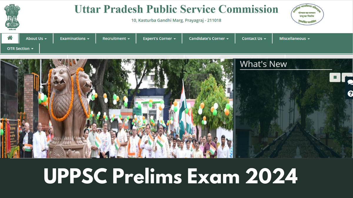 UPPSC Prelims Exam 2024