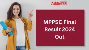 MPPSC Final Result 2024