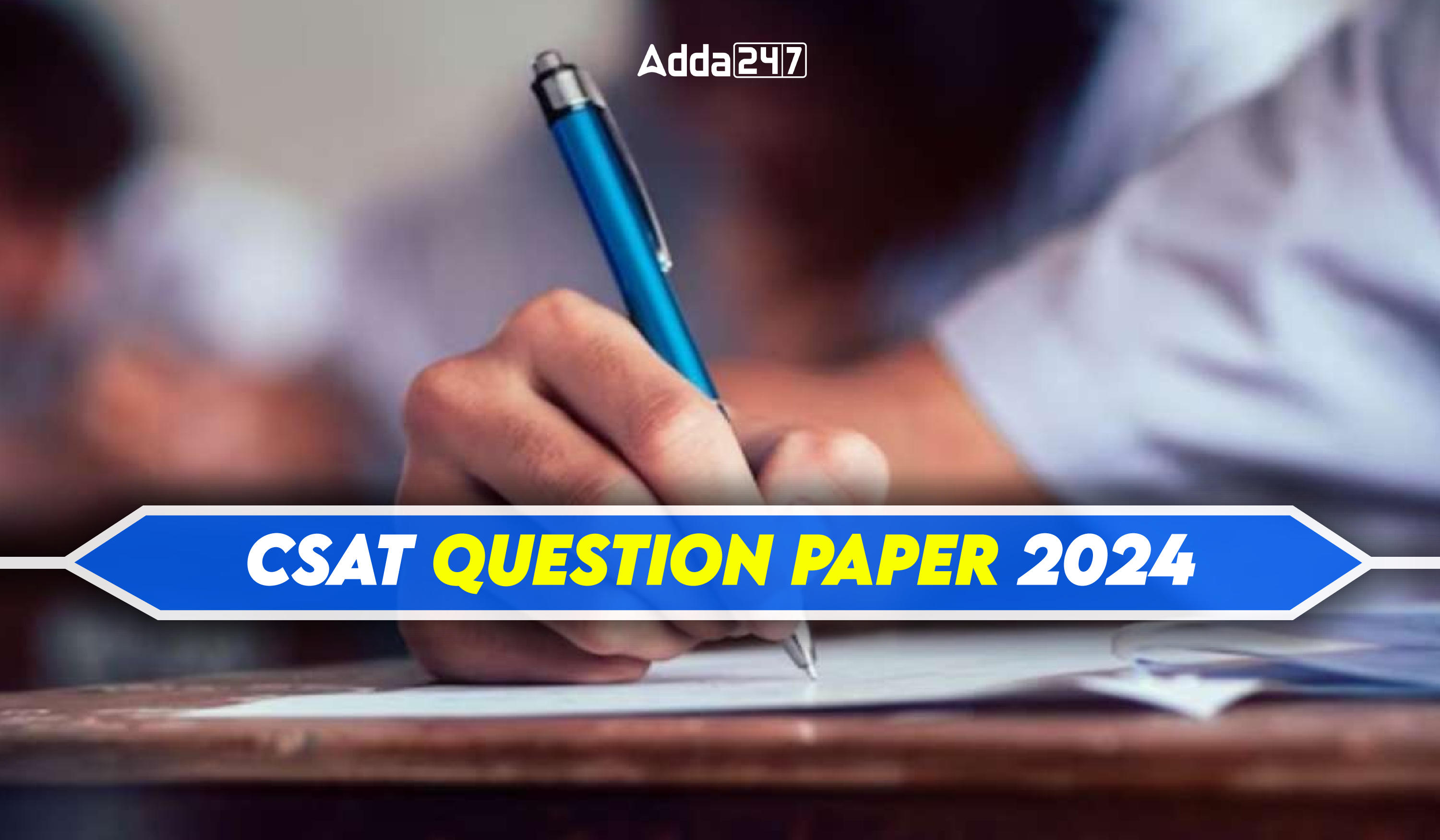 CSAT Question Paper 2024