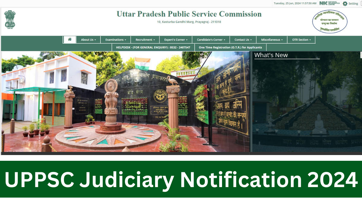 UPPSC Judiciary Notification