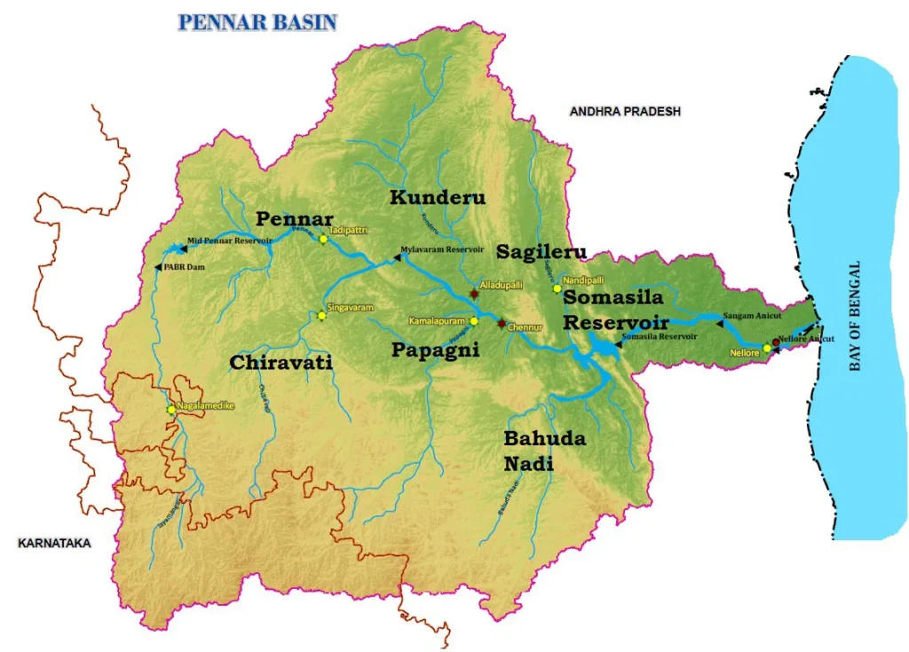 East Flowing Rivers - Pennar