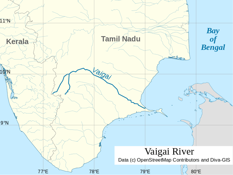 East Flowing Rivers - Vaigai