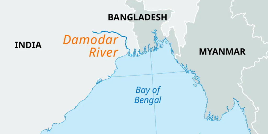 East Flowing Rivers - Damodar