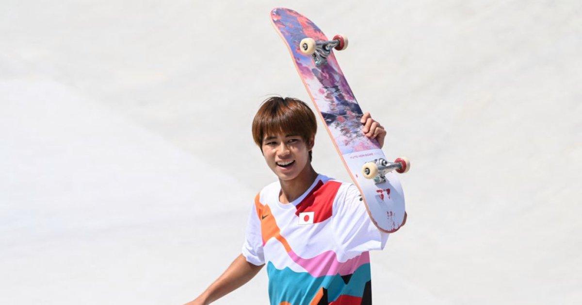 Japan's Yuto Horigome wins first ever Olympic gold medal in skateboarding | জাপানের ইউটো হরিগোম স্কেটবোর্ডিংয়ে সর্বপ্রথম অলিম্পিক স্বর্ণপদক জিতলেন_20.1