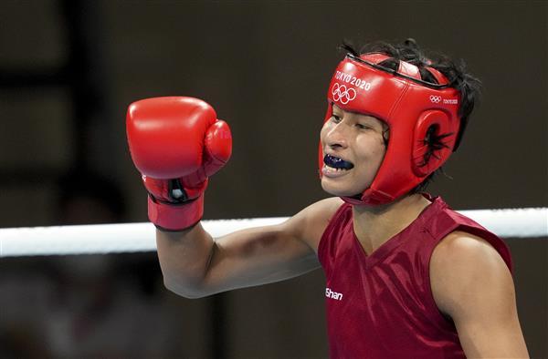 Boxer Lovlina Borgohain Claims Bronze Medal_20.1