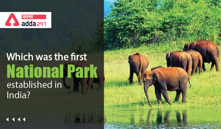 Which was the first National Park established in India?