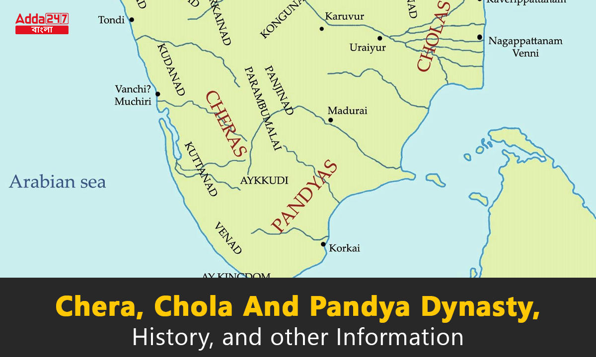 Chera, Chola And Pandya Dynasty