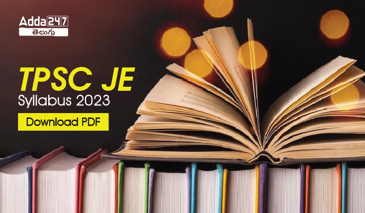 TPSC JE Syllabus 2023 in Bengali, Exam Pattern PDF_20.1