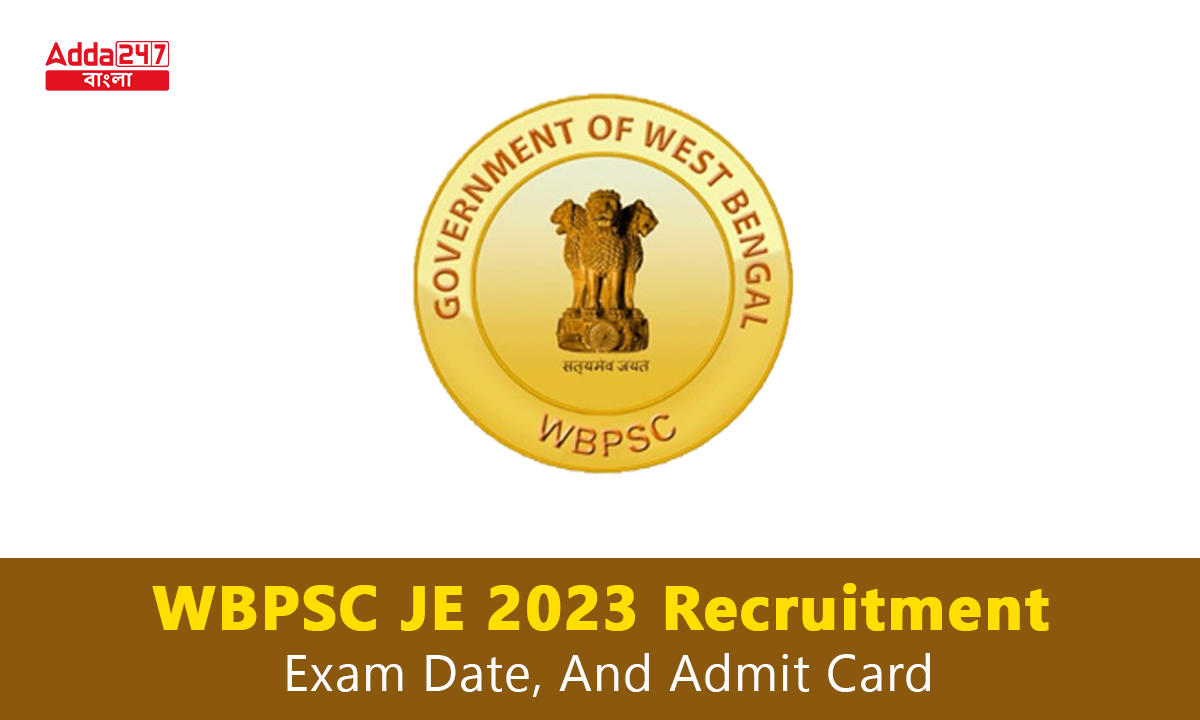 WBPSC JE 2023 Recruitment