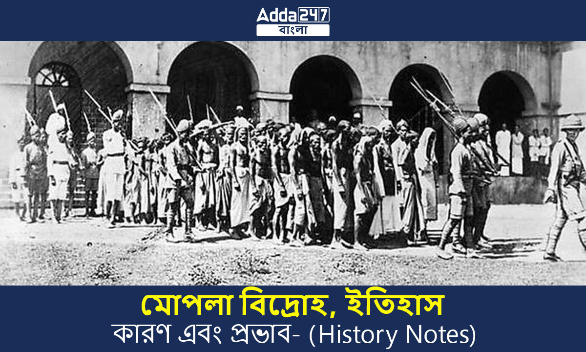 মোপলা বিদ্রোহ, ইতিহাস, কারণ এবং প্রভাব- (History Notes)